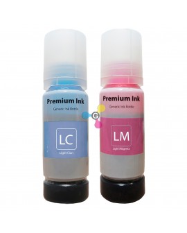 Tinta 574 Genérica Light Compatible con Impresoras Epson L8050 L8100 L8500 L8600 x2 Unidades.