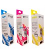 Tinta 574 Genérica Compatible con Impresoras Epson L8050 L8100 L8500 L8600 x3 Unidades.