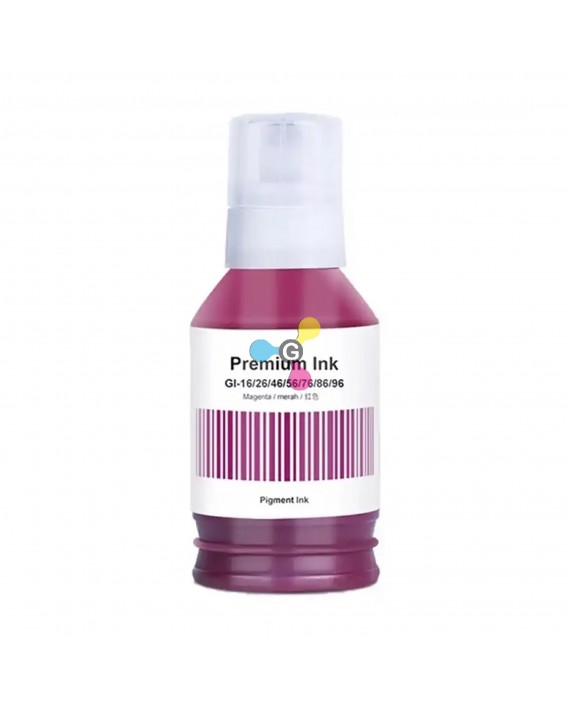 Tinta GI16 Canon Magenta Para Impresoras Canon PIXMA GX6010 GX7010 X1 Unidad
