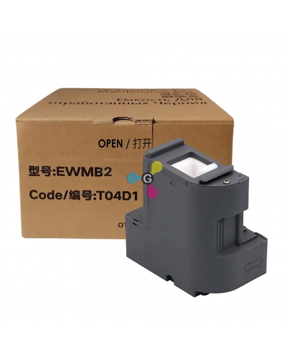 Caja de Mantenimiento T04D1 Genérica Compatible con impresora Epson EcoTank L6161 L6171 L6191 L4150 Workforce WF28650WF