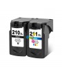Cartucho Canon PG210XL y CL211XL Para impresoras Pixma iP2700 MP270 MX320 MX330 MX340 MX350 MX360 MX410 MX420