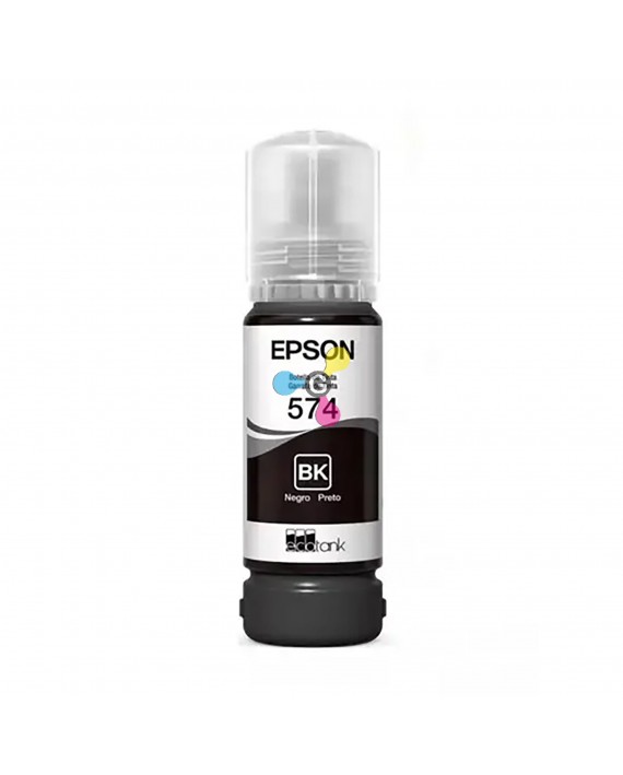 Tinta 574 Epson Negro Para Impresoras Epson EcoTank L8050 L8100 L8500 L8600