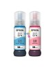 Tinta 574 Epson Light Para Impresoras Epson EcoTank L8050 L8100 L8500 L8600 X2 Unidades