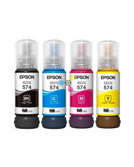 Tinta 574 Epson Para Impresoras Epson EcoTank L8050 L8100 L8500 L8600
