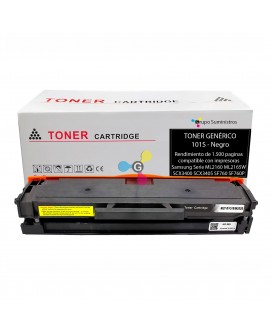 Toner 101S Genérico Negro Compatible con Impresoras Samsung Serie ML2160 ML2165W SCX3400 SCX3400F SCX3405 SF760P