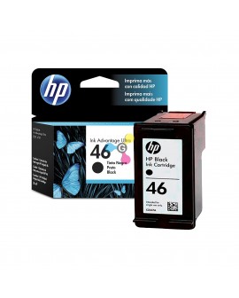 Cartucho HP 46 Negro Para impresoras HP Deskjet Ink Advantage 2020hc 2520hc 2029 2529 4729