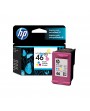 Cartucho HP 46 Tricolor Para impresoras HP Deskjet Ink Advantage 2020hc 2520hc 2029 2529 4729