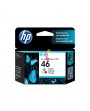 Cartucho HP 46 Tricolor Para impresoras HP Deskjet Ink Advantage 2020hc 2520hc 2029 2529 4729