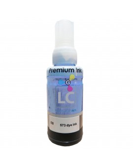 Tinta 673 Generica Light Cian Para Impresoras Epson Ecotank L800 L805 L810 L850 L1800