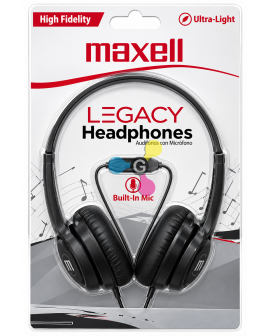 Audífonos Maxell Legacy - modelo diadema HP-360 x1