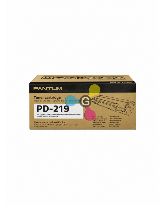 Recarga de tóner Pantum PD-219 Original a domicilio en Bogotá